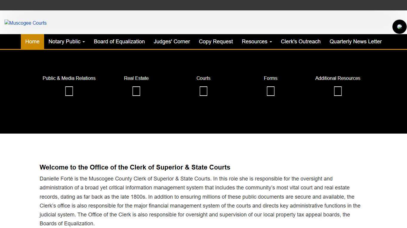 Muscogee County Clerk of Superior & State Courts